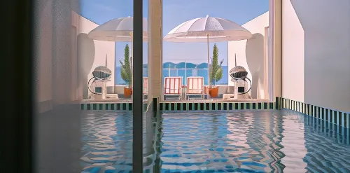 Taean Pool Villa Carrot