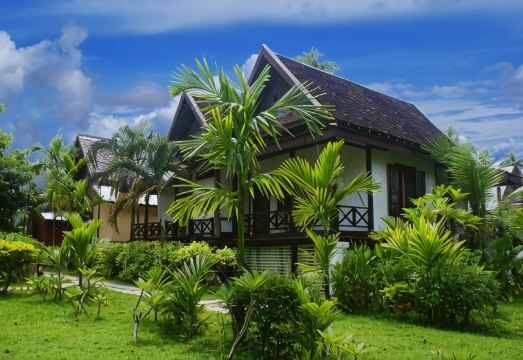 라오스 조식 풍경