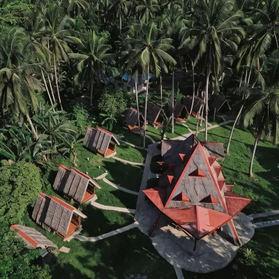 Loboc Nipa Huts Cottages Rental Hotels near Sevilla Twin Hanging Bridge