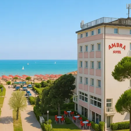 Hotel Ambra - Fronte Mare - Vicinissimi Al Centro