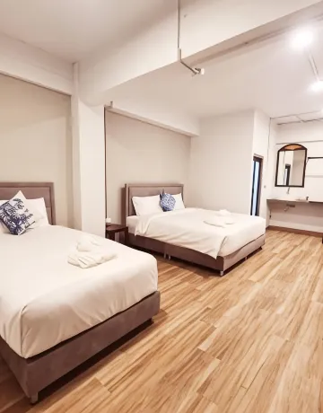 ห้องพักได้ 3 คนสำหรับผู้พิการ