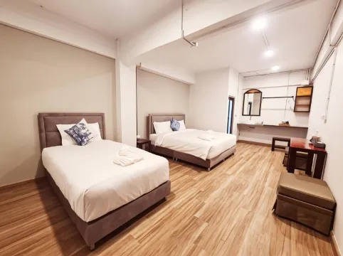 ห้องพักได้ 3 คนสำหรับผู้พิการ
