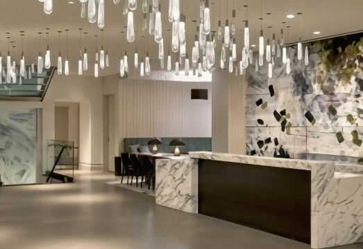 럭셔리 호텔 욕실 시설