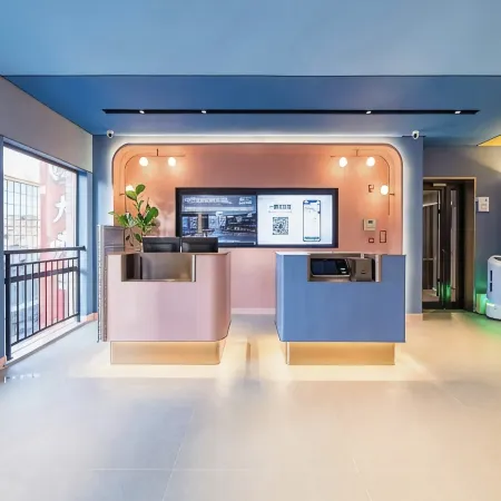 Ruiting Collection Hotel (Beijing Wangjing SOHO Wangjing South Subway Station) Отели рядом с достопримечательностью «Комплекс Ванцзин SOHO»