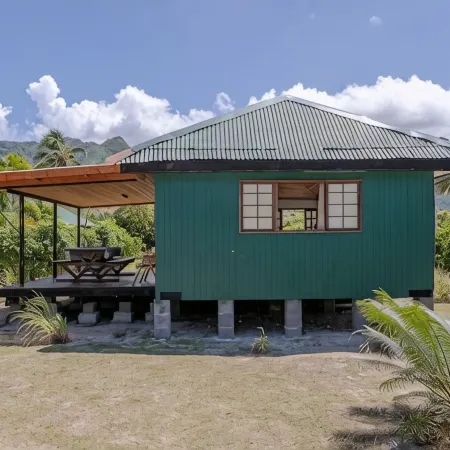 Bungalow Hiana - vue Lagon Avec Plage Privée