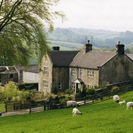 Well appointed cottage on a working hill farm