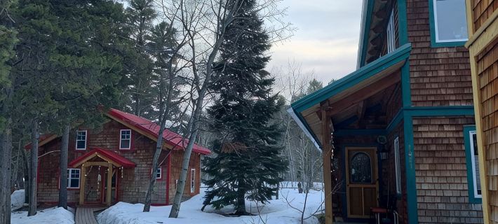 Wooden guest cottage Hotels in Glacier County
