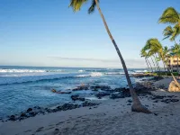 Sunset in Paradise Oceanfront 1Br/1BA Condo at Kona Reef Fast WiFi & Dual AC