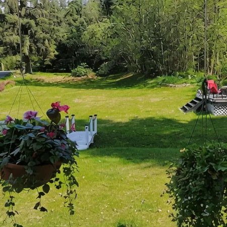 Beautiful valley retreat only 2.6 miles from the glacier and close to airport!