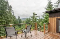 Deception Pass home with forest and bay views