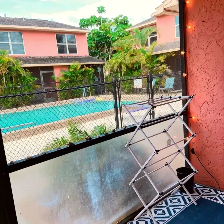 Florida Beach Hideaway – Steps from the Sand! • Pool • Fast WiFi • Free Parking