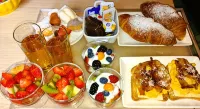 ヴィラ リバティー B&B - 朝食