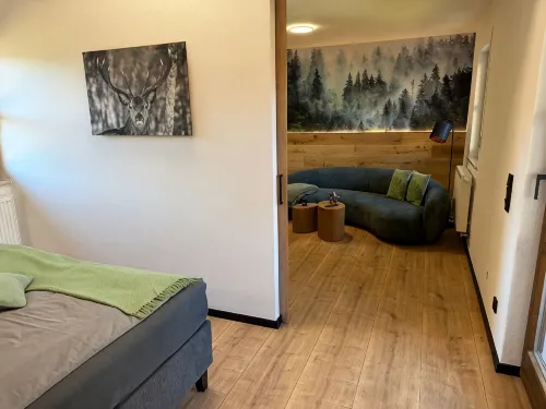 Cozy apartment on a quiet south-facing slope in close proximity to nature - Wi-Fi