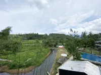 Shine River - Mountain view