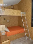 Wooden house in the golf, between forest, lake and ocean - Balkon