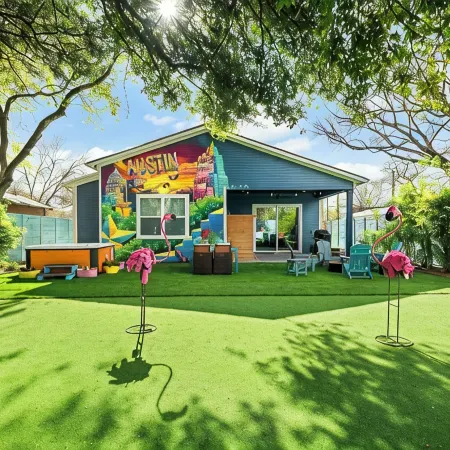 Chic 4Br Austin Retreat w/ Cowboy Pool, Hot Tub & Sauna — Near Downtown