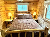 Cozy Log Cabin Fully Stocked 1.5 Garage Sleeps 7 Utv Route - 3-Star