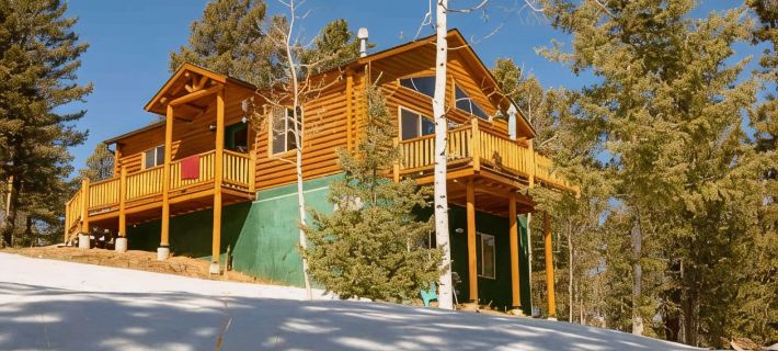 Mountain Sunrise Cabin with breathe taking views. Hotels in Teller County