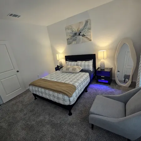 Attached 1 Bedroom Private Suite