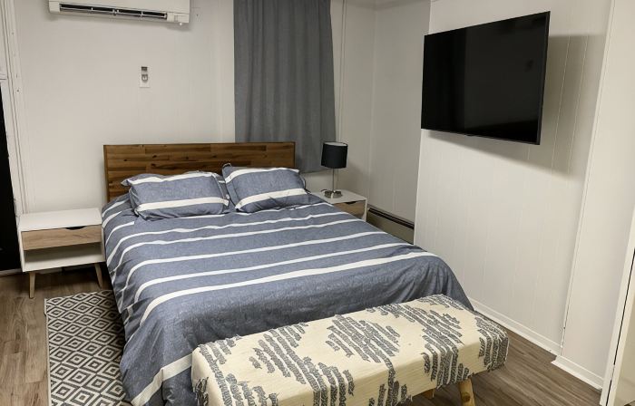 Spacious Studio apartment w/kitchen, outdoor space