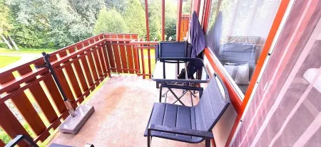 FeWo Falkennest - Cozy "nest" in vacation resort at the Schluchsee with pool