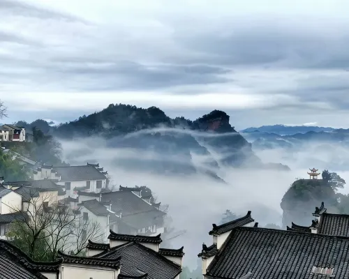 NanmeiHotel,Qiyunshan فنادق في شيو نينغ