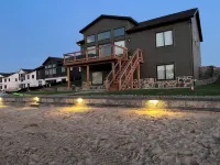 Relax & Unwind at Sunset Lake Paradise 4Br Lakefront Retreat with Fire Pit, WiFi - 4-Star