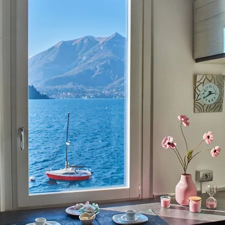 Apartment with balcony, direct beach access