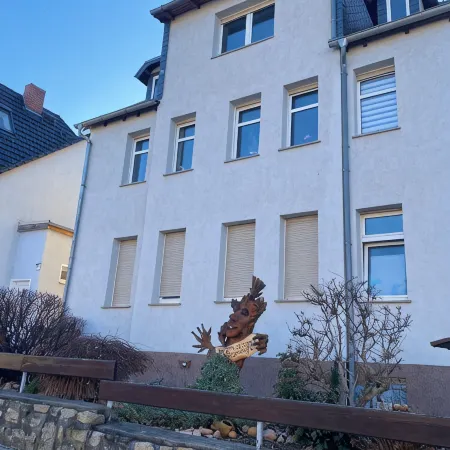 New Feriewohnung in the heart of the valley with stunning view to Roßtrappe,
