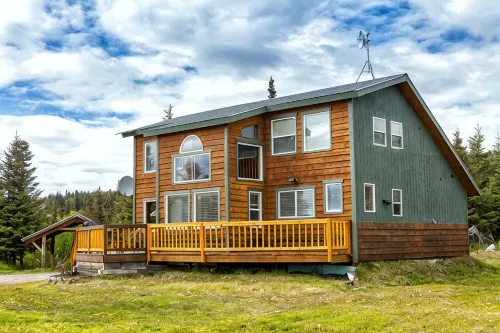 Caribou Meadows by Historic Kilcher Family Homestead in Alaska The Last Frontier