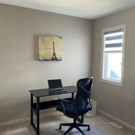 Entire Home in Edmonton South close to Airport with fenced private yard & deck