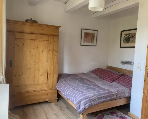 Stylishly furnished apartment in a modern half-timbered house-children welcome! Hotels near Borgfeld
