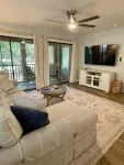 Spacious condo on Jack Nicklaus Signature Golf Course overlooking 10th Tee Box.