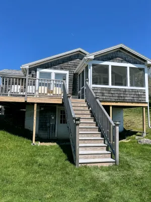 Privately owned water view cottage with fabulous views of Penobscot Bay!