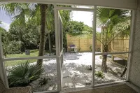 Pet friendly beach house w/private backyard & outdoor shower- steps from beach