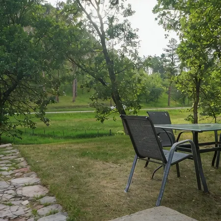Remodeled home in the woods, just past city limits. With horse pasture nearby!