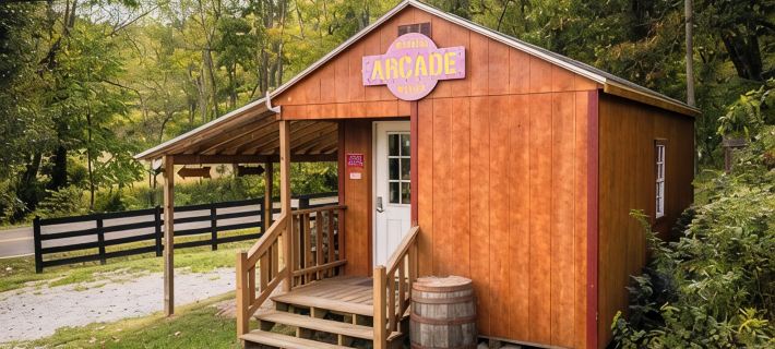 Ridgetop Retreat Cabin at Highland Hideaways - Arcade & Drive-in Theater Hotels in Grayson County