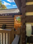 Romantic Modern Cabin w/Mountain Views, Hot Tub, Pet-Friendly & EV Charger - Mountain view