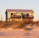 DIRECT OCEANFRONT Duplex with large decks next to Oceanana Fishing Pier. - 2-Star
