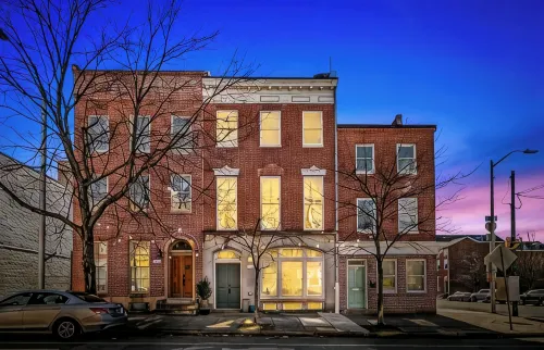 Stunning 1BR Apt. In Historic Row Home w/ Parking - Condos