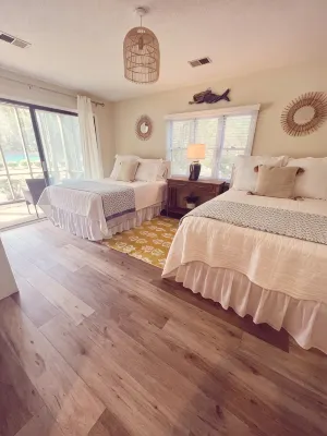 Beautiful and Spacious First Floor Sunset Beach Villa in Sea Trail! Bikes & Gear - Gym