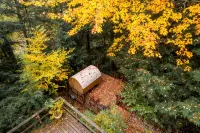 Beautiful Cedar Chalet Overlooking Jay Branch - Alppimaja