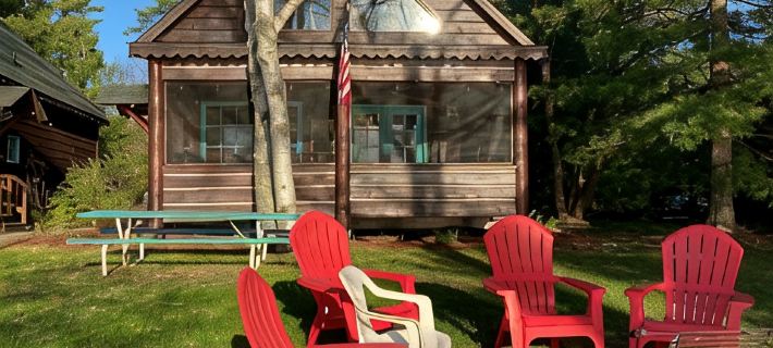 Rustic Luxurious Log Cabin on magestic Round Lake at Richardson Bay cabin 7 Hotels in Hayward