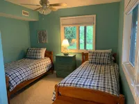 Unique Find! Private Silver Lake Home — Walk to Beach & Town - balcony