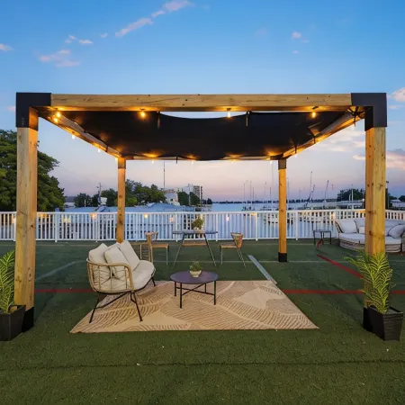 The Boat House Loft | Waterfront Rooftop Terrace
