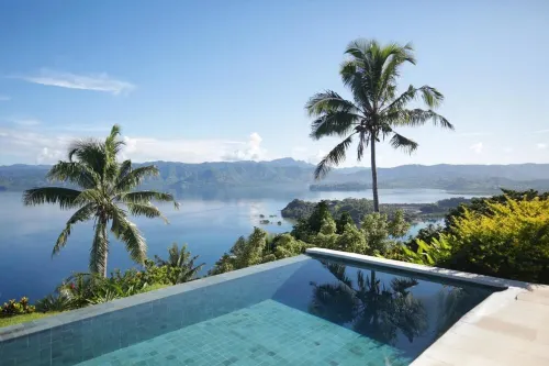 KOKO Savusavu, Fiji Honeymoon Villa Amazing 270° Panoramic View Infinity Pool
