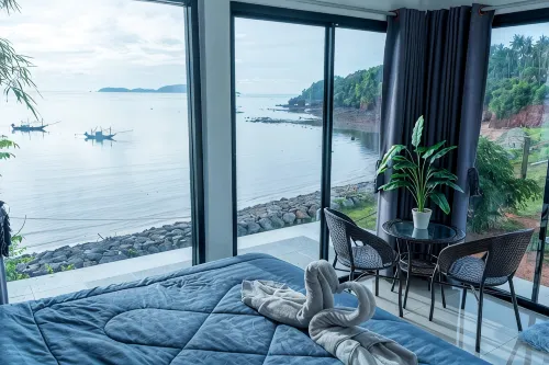 Room in front of Sunset Beach - Homestays