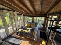 Huge open plan Log Cabin in Weston, Newark hot tub WiFi wood stove pets parking - salle de sport