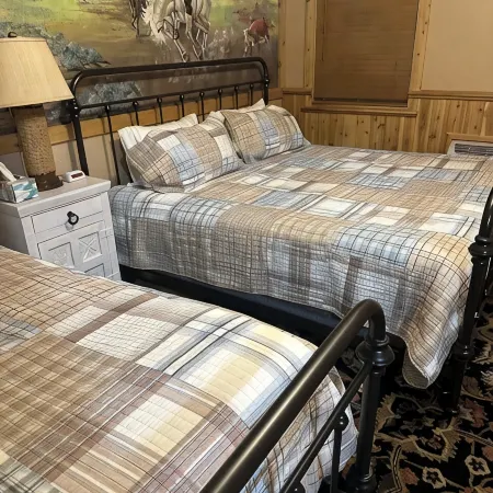 Cozy cabin #1 & AC, WiFi in Almo ID by City of Rocks National Park
