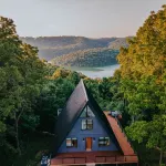 Center Hill Lake A-Frame - Lake View & Hot Tub - 4-Star